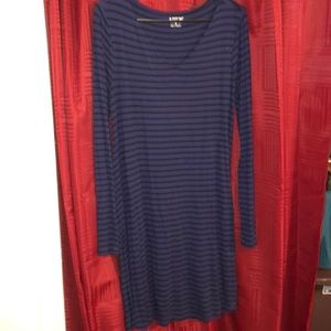 V-neck Jersey Knit Dress